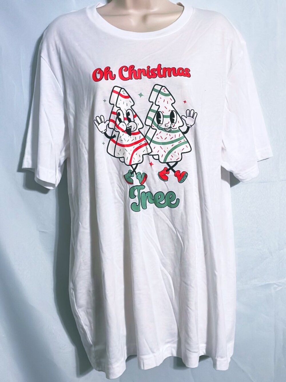 Oh Christmas Tree T-Shirt Size XL